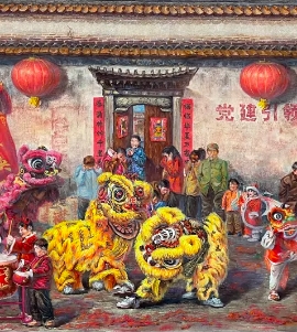 “蛇舞神州迎新春”安徽省網(wǎng)絡(luò )美術(shù)作品展佳作欣賞（三）